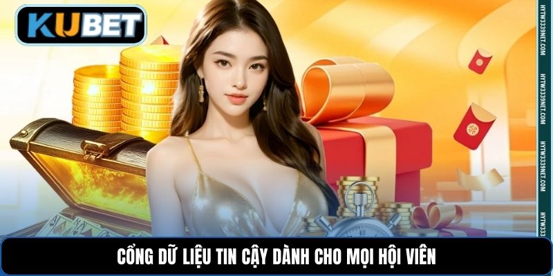 Cổng dữ liệu tin cậy dành cho mọi hội viên